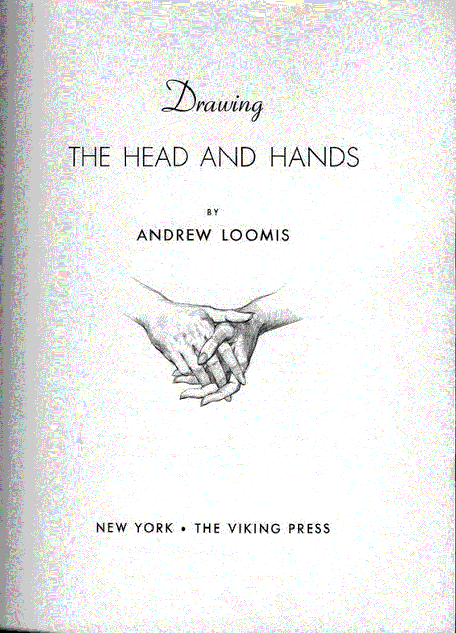 Drawing the head and hands - Andrew Loomis ></a>
<script language=JavaScript> 
  var txt = 